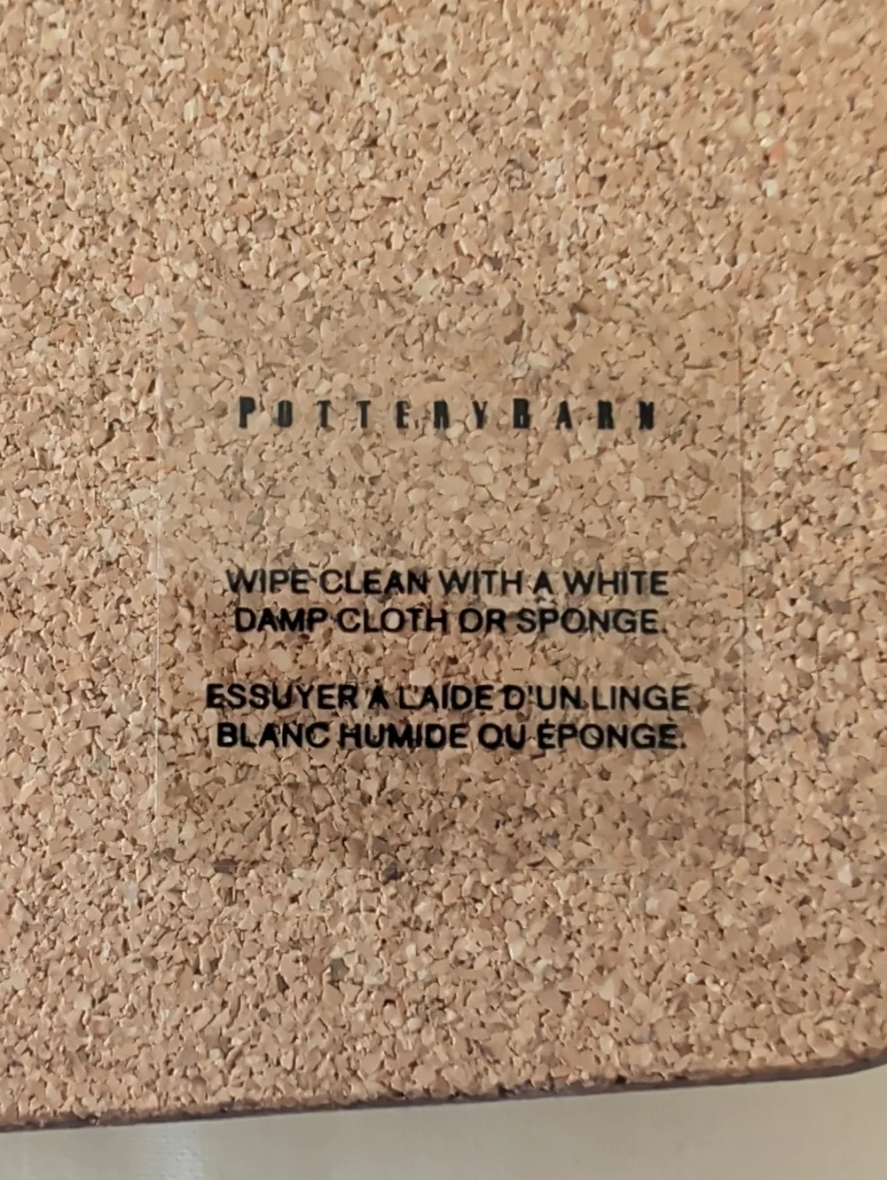 Pottery Barn Cork Board Placemats In Natural Tan Fall Colors. Set Of 88